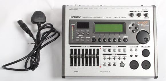 Roland TD-20 Drum Module NEW LCD Display TWO YEAR LCD WARRANTY Electronic Kit