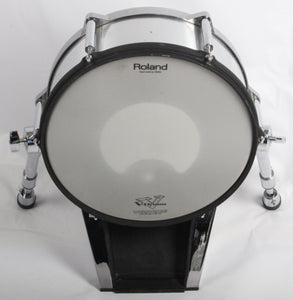 Roland KD-140-SV Bass Drum 14" Silver Electronic Kick Trigger Pad