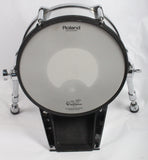 Roland KD-140-SV Bass Drum 14" Silver Electronic Kick Trigger Pad