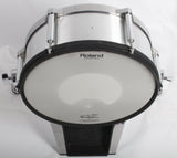 Roland KD-140-SV Bass Drum 14" Silver Electronic Kick Trigger Pad