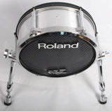 Roland KD-140-SV Bass Drum 14" Silver Electronic Kick Trigger Pad