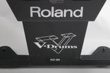 Roland KD-85BK Black Electronic 8" Bass Drum Trigger Pad Powerply