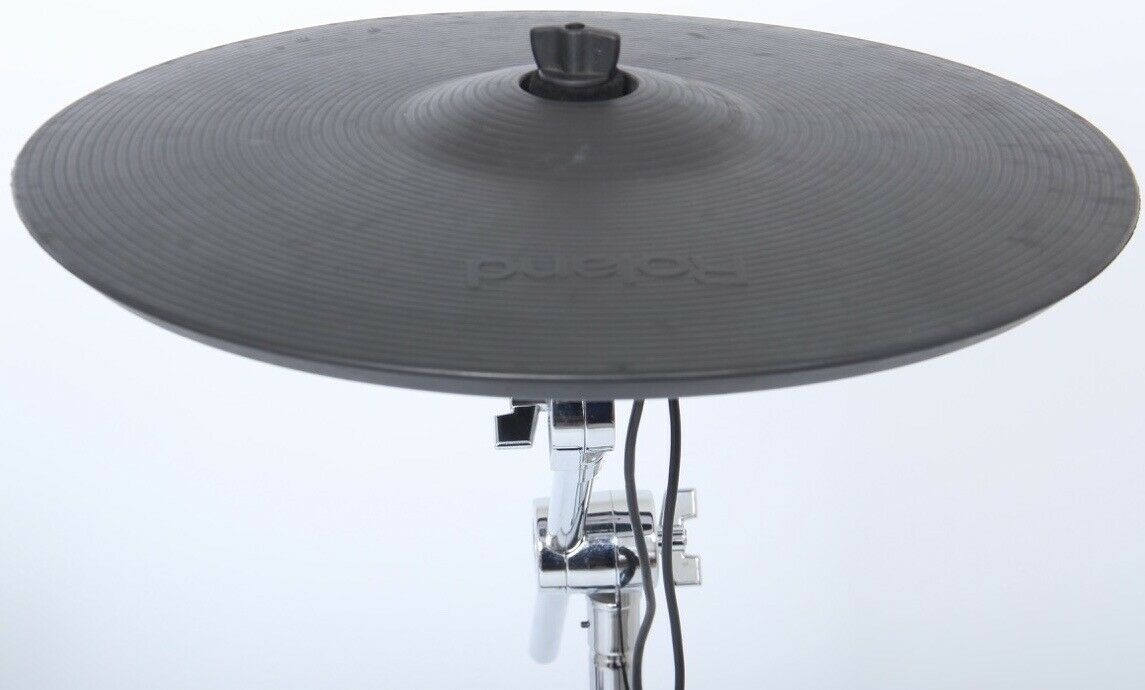 Roland CY-15R Electronic 3 Zone Ride Cymbal Trigger Pad + Boom Arm 